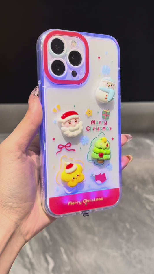 LED Frosty Christmas Case