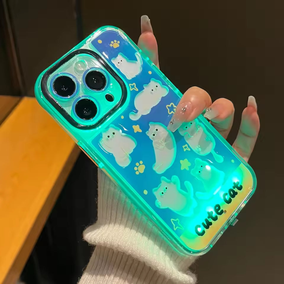 Flash Kitty LED Case