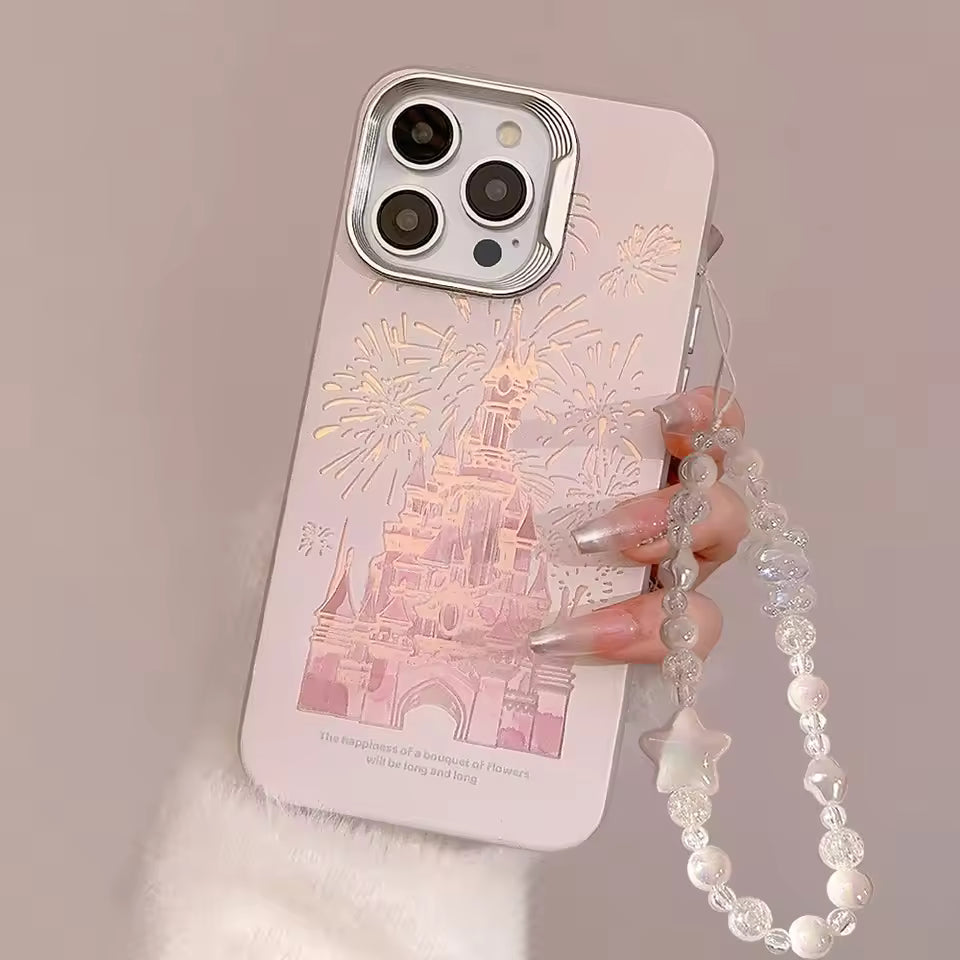 Pink Castle | With Pearl Hand Strap
